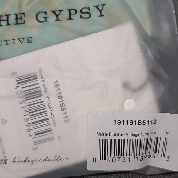 New spell designs maisie bralette turquoise M bra - Picture 11 of 11